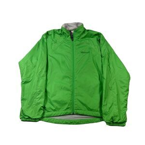 Marmot Bomber Jacket Womens Medium Green‎ Windbreaker Lined